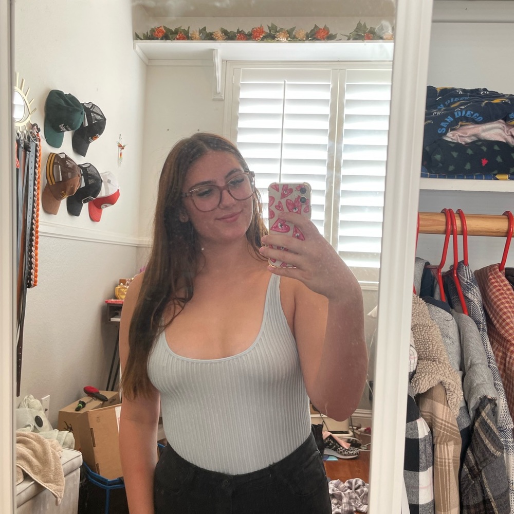 Ribbed Bodysuit